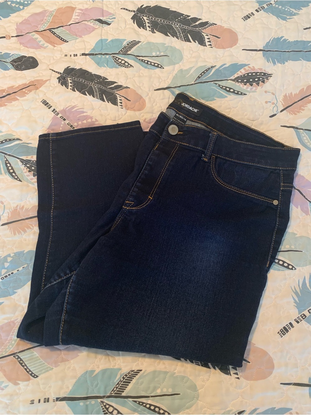 Jordache Women's Dark Indigo Skinny Jeans